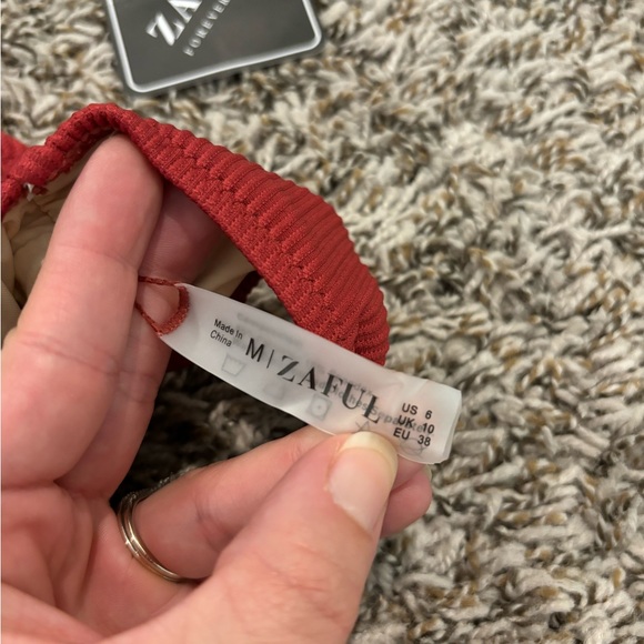 Zaful Burgundy Bikini. NWT - Picture 5 of 6